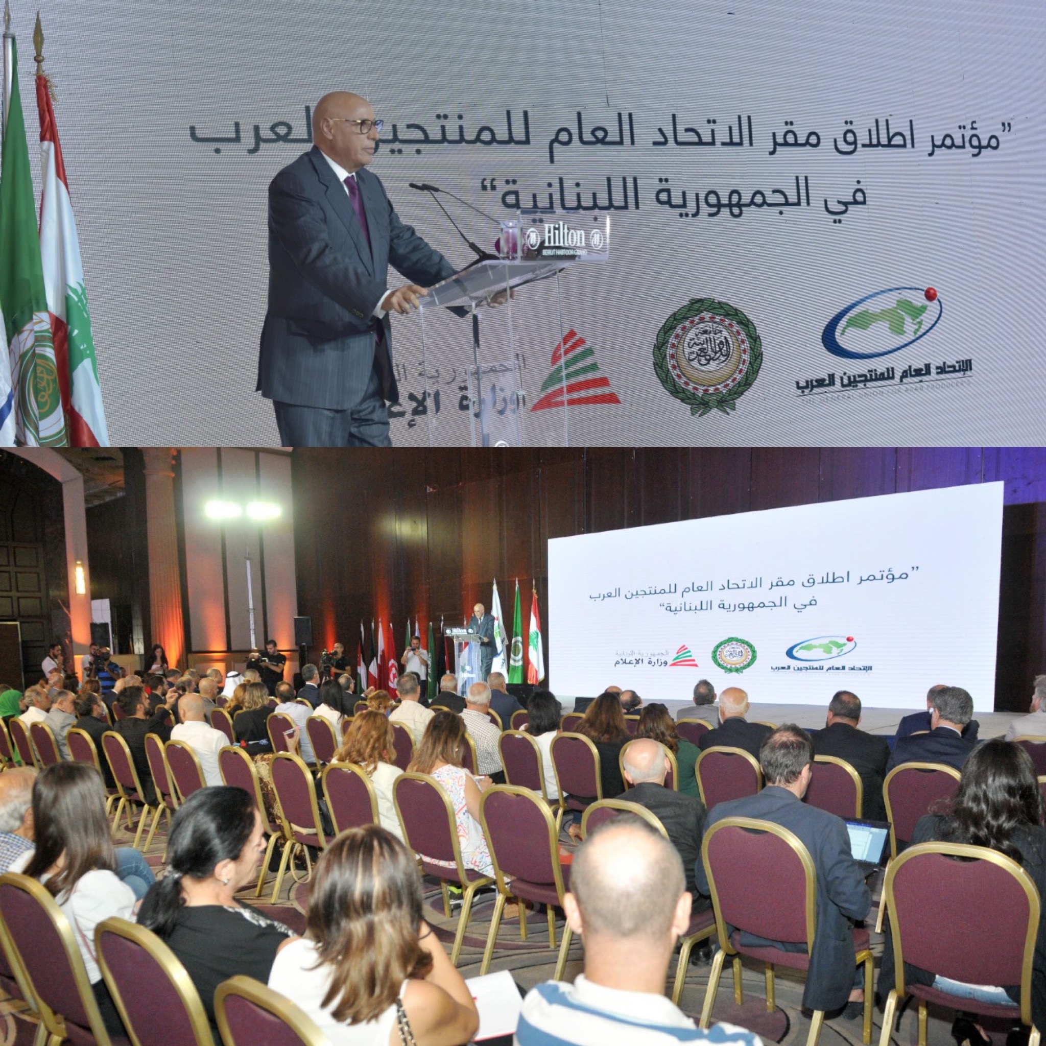 مكاري : مقر المنتجين العرب يعد دعما واضحا للبنان لاستعادة الثقة به