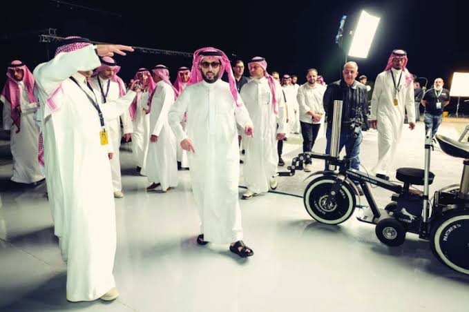 تركي الشيخ بالسعوديه يفتتح اكبر مدينة للانتاج الإعلامي بالشرق الاوسط
